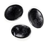 Pierres de souci en tourmaline noire -- 3.5-4.5 cm