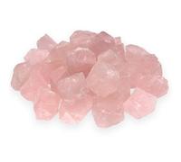 Pierres de source 300g | Pierres gemmes 100% naturelles & pierres de soin | Pierres brutes véritables non traitées pour eau dynamisée aux pierres gemmes (Quartz rose)
