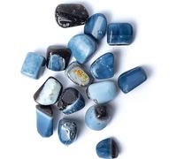 Pierres de tambour d'opale bleue de qualité A -- ±1,5-3,5cm ; ±250g