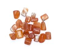Pierres de tambour en calcite de miel de qualité AA -- ±500g ; ±2-3cm