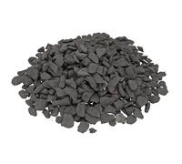 Pierres d'eau de shungite 300 g Pierre précieuse | Avec instructions pour l'eau des pierres précieuses et carte d'information | 100 % naturel et non traité