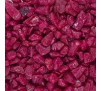 Pierres décoratives Granulés de décoration 9-13mm 1000g dans diff. Couleurs-Couleur:fuchsia