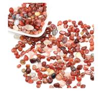 Pierres Décoratives pour Aquarium Pierres de gravier, cristaux Quartz, minéraux, guérison Reiki, Agate roulée, spécimen pierres précieuses, décoration d'aquarium maison, artisanat DIY(Color18,50g)