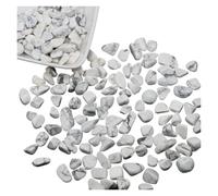 Pierres Décoratives pour Aquarium Pierres de gravier, cristaux Quartz, minéraux, guérison Reiki, Agate roulée, spécimen pierres précieuses, décoration d'aquarium maison, artisanat DIY(Color29,100g)