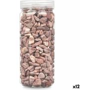 Pierres décoratives rouge 10 - 20 mm 700 g (12 pièces)