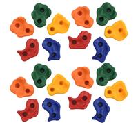 Pierres d'Escalade 10 pcs PE Ensemble de Prises Poignées Mur Jardin vidaXL