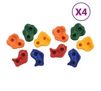 Pierres d'escalade - vidaXL - 40 pcs - Multicolore - PE - Usage extérieur