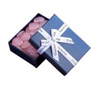 Pierres en forme de cœur pierres roulées polies lisses en cœur faciles à | Ensemble Pierres Pour amateurs cristaux loisirs créatifs méditation reiki thérapie vibratoire déco bijoux