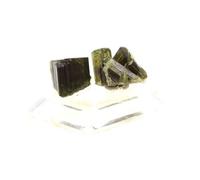 Pierres et Minéraux. Vesuvianite. 23.0 ct. Bellecombe, Val D'Aoste, Italie.