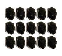 Pierres Forme en Naturelle Roulées Noire Polie Obsidienne Irrégulière | Quartz Cristaux, Usage Reiki et Chakra, Loisirs de Bijouterie, Lot pour Débutants et Collectionneurs