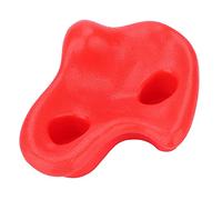 Pierres Murales d'escalade Texturées en Plastique Durable, 10 Pièces, Couleurs Vives, Prise Sûre pour Les Jardins d'enfants et Les écoles (Rouge)
