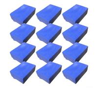 Pierres Nettoyage BBQ 12pcs Élimine Graisses Rayures Pierres(Blue)