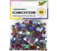 Pierres precieuses, assorti en carrés et ronds