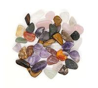 Pierres précieuses polies, Reiki de poche, Chakra, roches minérales, paquet de 100g (39 à 46 pierres) Taille : Petit mélange 10mm - 20mm