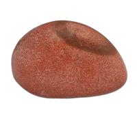 Pierres roulées d'exception | Pierre naturelle + Carte descriptive | Taille L : 3-4 cm | Pierre de soin, de poche & lithothérapie (Goldstone)