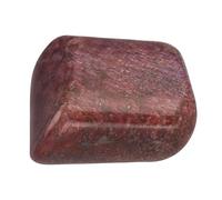 Pierres roulées d'exception | Pierre naturelle + Carte descriptive | Taille L : 3-4 cm | Pierre de soin, de poche & lithothérapie (Rubis)