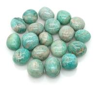 Pierres roulées naturelles, cristaux de guérison, quartz en vrac, gravier, spécimen, gemmes minérales, pendentif, aquarium, jardin, décoration intérieure - Amazonite 1-1