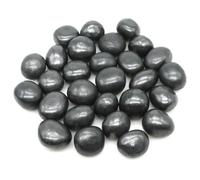 Pierres roulées naturelles, cristaux de guérison, quartz, minerai en vrac, gravier, spécimen, gemmes minérales, pendentif, aquarium, jardin, décoration intérieure - Shungite - 1