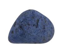 Pierres roulées populaires | Pierre gemme + Carte descriptive | Taille L : 3-4 cm | Galet, Pierre de soin & Pierre de poche (Dumortiérite)