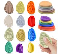Pierres texturées Anti-Stress : lot 12 Jouets Fidget pour TDAH et autisme