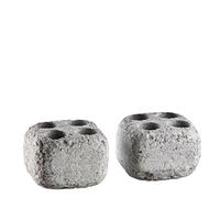 Pierres vapeur en stéatite pour le Sauna -Höyrykivet- trous: 20 ml x 4, 2 pcs
