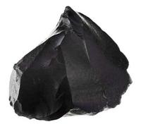 Pierretoiles - Obsidienne Noire Authentique à Collectionner ou de Soin, Pierre de Collection et Lithothérapie, Origine Mexique, 5 cm Environ