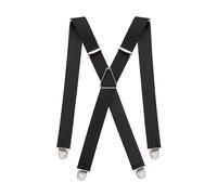 PIERROT Bretelles Homme Larges Premium Vintage - Made in France - Elastique Renforcé & 4 Clips Extra Fort en X - Taille Ajustable Jusqu’à 130cm - Garantie à Vie - Fabrication Artisanale