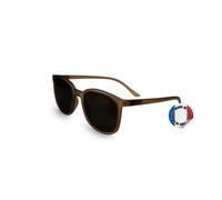 PIERROT Lunettes de Soleil pour Homme et Femme - Made in France - Lunettes de Soleil UV400 pour Conduite et Voyage - 100% Français certifé Origine France Garantie - Marron
