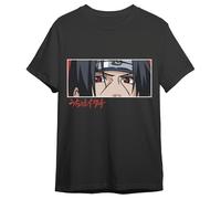 PIERROT T-Shirt adulte Naruto Shippuden cosplay Itachi Uchiha Eyes en coton 165 g Taille M
