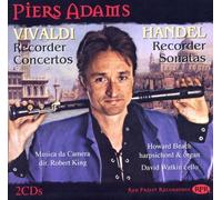 PIERS ADAMS - VIVALDI/HANDEL REC CONCSON - CD - F600z