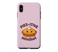 Pies-itive Mindset Cute Pie Positive Citation Motivation Coque pour iPhone XS Max