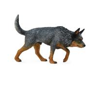 Collecta Figurine de chien Bouvier australien 9 cm gris foncé L