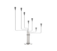 Piet Hein - Karlsvognen Candle Holder H63 Stainless Steel
