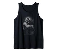 Pieta Mary Tenant Jésus-Christ Body pour Homme et Femme Débardeur