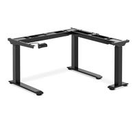 Piètement De Bureau D'Angle Assis Debout Hauteur Réglable Table 60-125cm 150kg