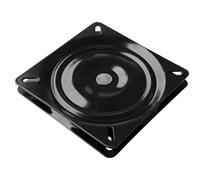 Piètement de chaise, Remplacement de pièces chaise bureau, plaque montage base pivotante à siège rotatif 360 degrés 5/6/7/8 pouces for outils d'applications table tabouret bar(6inch)