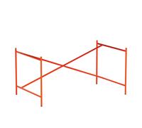 Piétement Eiermann 2 Richard Lampert, Designer Prof. Egon Eiermann, 100x66-86x66 cm