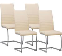 Piétement luge MURANO, SET de 4, beige