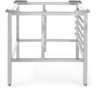 HENDI Support pour four à convection vapeur avec grill, 4 rails GN 2/3, compatible modèle 225929, 580x390x(H)750mm, acier inoxydable
