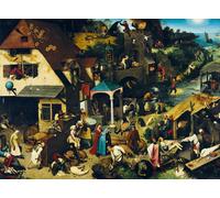 Pieter Bruegel - Proverbes Flamands, 1559, 1559 - Puzzle 3000 Pièces