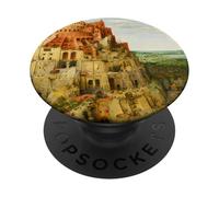 Pieter Bruegel The Elder - La Grande Tour de Babel PopSockets PopGrip Adhésif