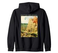 Pieter Bruegel The Elder - La Grande Tour de Babel Sweat à Capuche
