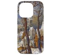 Pieter Bruegel The Elder Paysage d'hiver avec piège à Oiseaux Coque pour iPhone 14 Pro