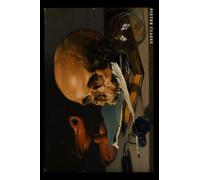 Pieter Claesz: Natura morta con teschio e penna da scrivere. Quaderno elegante per gli amanti dell'arte.