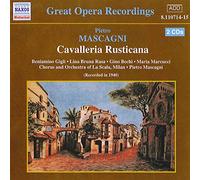 Pietro Mascagni – Cavalleria Rusticana – Gigli – NAXOS