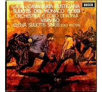 Pietro Mascagni / Elena Souliotis / Mario del Monaco / Tito Gobbi / Orchestra Di Roma E Coro Di Roma , Silvio Varviso - Cavalleria Rusticana / Elena Souliotis Sings Solo Recital - Decca - SET 343-4