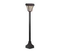 Pieu LED Solaire Pour L'Extérieur 2W Jardin Lumière Chaude Réglable Noir V-TAC