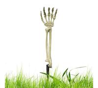Pieu Squelette Halloween - Décorations d'halloween,Accessoire Cimetière Fantôme Réaliste Imperméable pour Allée Jardin Extérieur Arrière-Cour