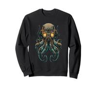 Pieuvre Cyborg Steampunk Sweatshirt