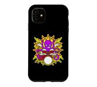 Pieuvre Drummer Rock Drum Kit Lightning Cartoon Music Art Coque pour iPhone 11